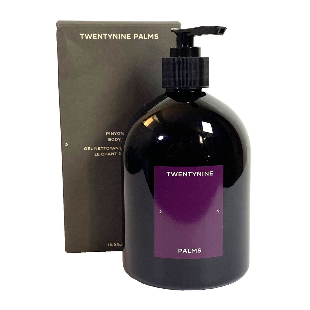 29 Palms Pinyon Poet Body Wash Full Size 16.9 Fluid Oz Vegan Cruelty Free NIB